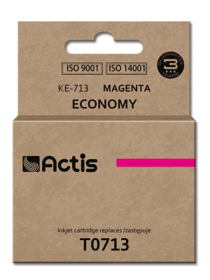 Actis KE-713 Tusz do drukarki Epson, Zamiennik Epson T0713, T0893, T1003; Standard; 13.5 ml; purpurowy.