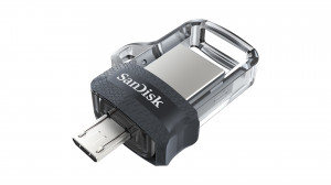 Sandisk Flashdrive Ultra Dual Drive 128GB USB 3.0 szary