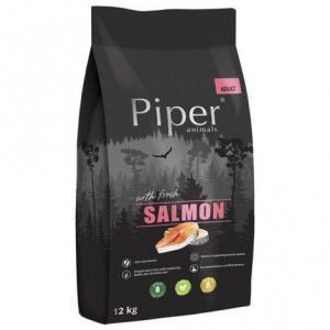 DOLINA NOTECI Piper Animals z łososiem - sucha karma dla psa - 12 kg
