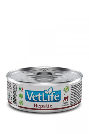 FARMINA Vet Life Natural Diet Cat Hepatic - mokra karma dla kota - 85 g