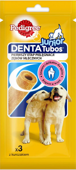 PEDIGREE Denta Tubos Junior - przysmak dla psa - 72 g