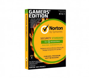 NORTON SECURITY STANDARD GAMERS EDITION BOX 1D/12M