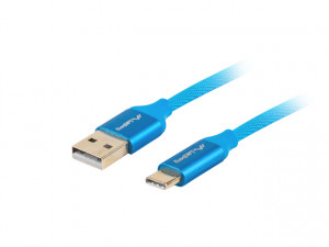 LANBERG KABEL USB-C 2.0 (M) - A (M) 1M PREMIUM QC