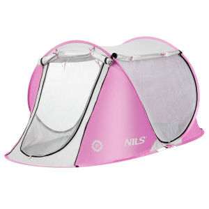 Namiot plażowy NILS NC3043 różowy samorozkładający