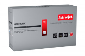 Activejet ATH-80NX Toner do drukarki HP, Zamiennik HP 80X CF280X; Supreme; 6900 stron; czarny.