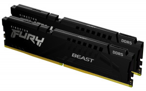 Kingston FURY DDR5 64GB (2x32GB) 5200MHz CL40 Beast Black XMP (KF552C40BBK2-64)