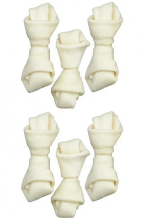 ZOLUX Kość wiązana biała 6 cm x 6