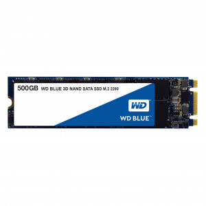 Dysk WD Blue SSD M.2 SATA 500GB SATA/600, 560/530 MB/s, 3D NAND
