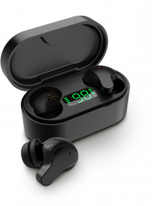 Słuchawki bezprzewodowe douszn LAMAX Taps1 Black BT5.0