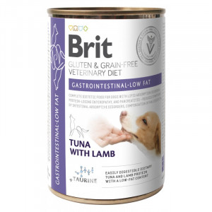 BRIT Grain Free Vet Diet Dog Gastrointestinal Tuńczyk z jagnięciną - mokra karma dla psa - 400 g