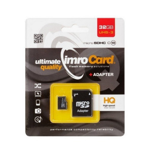 IMRO MICROSDHC MICROSD10/32G UHS-3 ADP