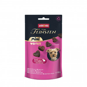 ANIMONDA Adult Mini Love Bites Wołowina z szałwią - przysmak dla psa - 50g