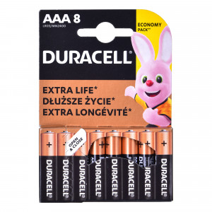 Bateria DURACELL Basic AAA/LR03 K8