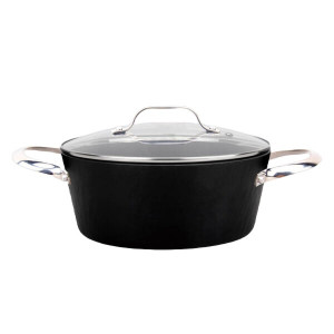 Garnek z pokrywką 24cm Rock Stone Maestro MR-4424
