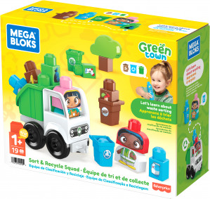 Mega Bloks Eko Ekośmieciarka Zestaw Klocków HDL06