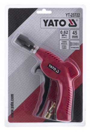 Pistolet do przedmuchiwania Turbo YATO YT-23722