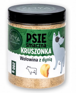 ZOYA Kruszonka Wołowina z dynią - przysmak dla psa - 200g
