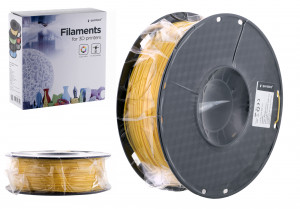 GEMBIRD FILAMENT PLA 1.75MM, 1KG, KOLOR ŻÓŁTY