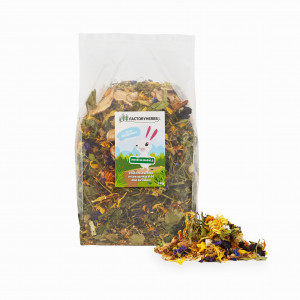 FACTORYHERBS Nie byle badyle - sucha karma dla królika - 1 kg 