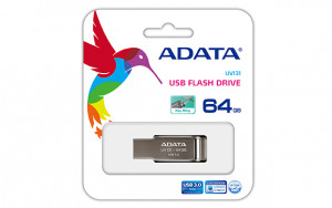 ADATA FLASHDRIVE USB UV131 64GB USB 3.0 metalowy