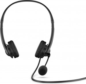 HP Słuchawki G2, 428H5AA, USB, czarne