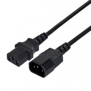 Kabel zasilający - przedłużacz 1.8m vde pc-189-vde