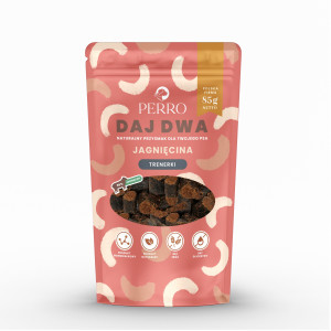 PERRO Daj Dwa Jagnięcina - przysmak dla psa - 85g