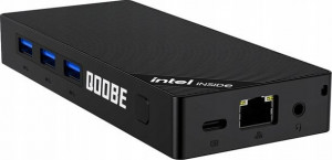 Mini PC Qoobe SUC N100/16GB/SSD 512GB/Win 11 Pro czarny