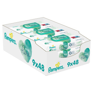 Chusteczki Pampers Aqua Pure 9x48