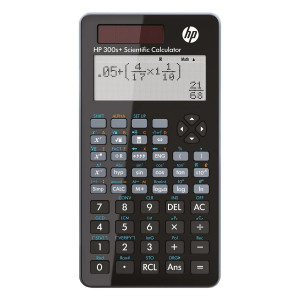 HP Kalkulator naukowy biurowy HP 300SPLUS/INT BX, 315 funkcji, 155x84x20mm, czarny