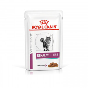 ROYAL CANIN Renal with Fish - mokra karma dla kota - 12 x 85 g
