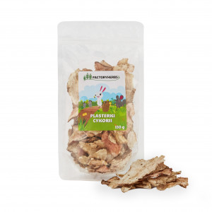 FACTORY HERBS Plasterki cykorii - przysmak dla gryzoni i królika - 130g