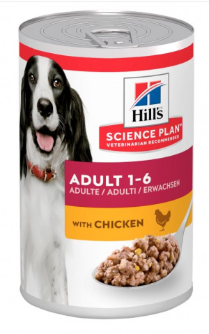 HILL'S Science plan canine adult chicken dog 370G