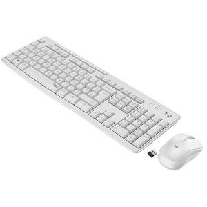 ZESTAW LOGITECH MK295 ( US ) Silent Wireless White