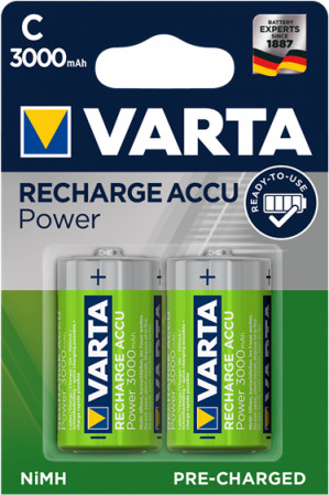 VARTA AKUMULATOR HR14/C 3000MAH READY2USE 2 SZT.