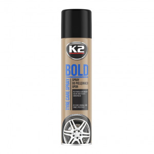 K2 BOLD 600ml - preparat do nabłyszczania i konserwacji opon