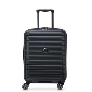 Delsey Walizka SHADOW 5.0 55cm SLIM 4 DOUBLE WHEELS CABIN TROLLEY CASE CZARNY