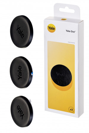 Yale Dot 3-Pack (Black) NFC Tag