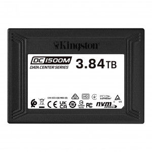 Dysk SSD Kingston DC1500M 3.84TB U.2 NVM SEDC1500M/3840G (DWPD 1)