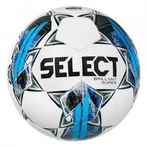 Piłka nożna Select Brillant Super biało-czarno-niebieska rozm. 5 17212