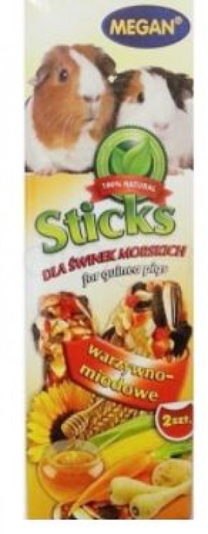 Sticks d/swinek morskich warzywnomiodowe