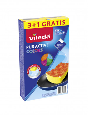 Zmywak Vileda Pur Active Colors 4 szt.