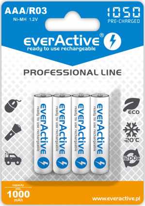 EVERACTIVE AKUMULATORKI AAA 1050 MAH EVHRL03-1050
