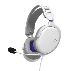 Słuchawki gamingowe JVC GG-01HQ (białe , przewodowe)