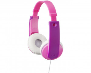 Słuchawki JVC HAK-D7PE (nauszne, dla dzieci, różowe)