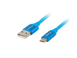 LANBERG KABEL USB 2.0 MICRO-B (M) - A (M) 1.8M QC
