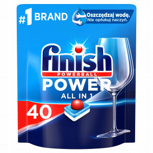 FINISH Tabletki Power All-in-1 40 Fresh