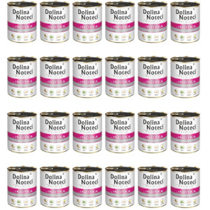 DOLINA NOTECI Premium bogata w indyka - mokra karma dla psa - 24x800 g