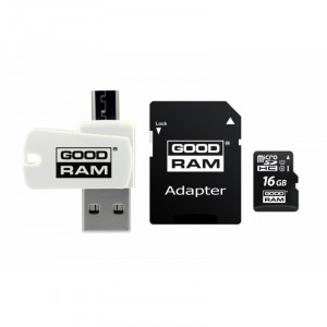 GOODRAM ALL IN ONE microSDHC 16GB Class 10+Czyt.kar