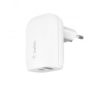 BELKIN ŁADOWARKA USB-C PD PPS + USB-A, 37W